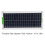 Solar Water Pump Kit Adjustable Efficient Fountain Pump with 30W Solar Panel for Fish Tank Small Pond 6