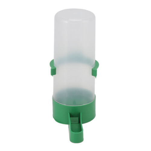 Vogel-Futterspender 2er-Set 90 ml Flipp-Top-Huhn-Wassertränke mit spritzschutzabdeckun 2