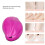 Hair Eraser Pro Rot One-Size Tragbar Wiederverwendbar 7