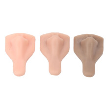 Modelos de sutura nasal de silicona Pack de 3 flexibles y suaves Set de práctica médica 3D