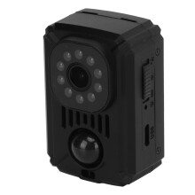 1080p Mini-Körperkamera Schwarz, 128 GB, 4-mm-Halterung