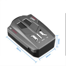 Detector de radar para coche ABS 360 Protección Velocímetro