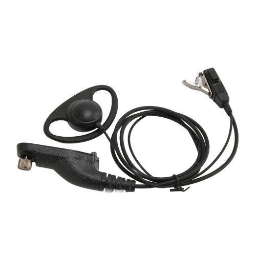 Clip PTT de auricular en forma de D para XPR6500/XPR6550