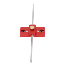 Tischkreissäge-Stift - Parallele Positionierung, Rot/Silber