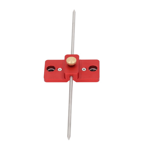 Tischkreissäge-Stift - Parallele Positionierung, Rot/Silber