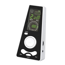 Digitales Metronom mit Timer, USB-/Batteriebetrieb, Schlag- und Lautstärkeregelung, Schwarz/Weiß