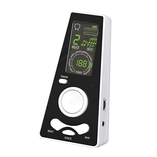 Electronic Digital Metronome with Timer Universal Electronic Metronome with Volume and Beat Speed Control, Battery or USB Cable Powered, fo
