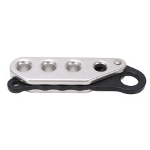 Kletter-Stopp-Abseilgerät 144x44x19mm Aluminium
