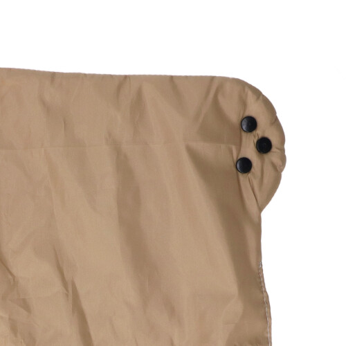 Manoplas doradas para cochecito 50x47x1,5 cm, impermeable 2