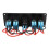 Modell: 4-in-1-Schalterpanel, LED-Anzeige, 12V schwarz 5