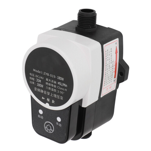 24VDC Water Pump Manual Auto Control Pressure Booster Pump for Solar Heater
