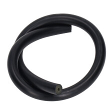 0,5 m Schwarzes Latex-Speergummiseil 12 mm Durchmesser Ersatz für Unterwasserfischerei