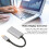 Type-C auf HDMI-Adapter 4K-Video Silber-Grau 21