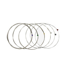 K-09X/K-10X 6-Saiter .009-.042 farbcodierte Enden