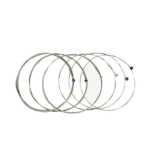 K-09X/K-10X 6-Saiter .009-.042 farbcodierte Enden