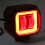 20W 6500K LED-Quadrat-Lichtleiste rote Öffnung 12-80V 3