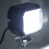 20W 6500K LED-Quadrat-Lichtleiste rote Öffnung 12-80V 9