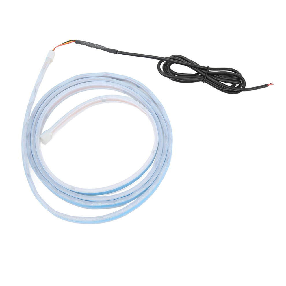 70in Flexible Car LED Light Strip Universal 12V IP68 Waterproof DRL Light Strip for Hood-image-OPC-PHTJGRN-NEW