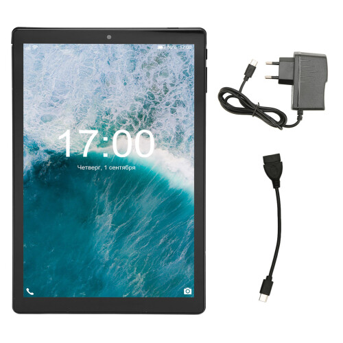 10 Inch Tablet 3 and 64G Memory Screen Octa Core 128GB Expand Tablet with 3G Network and WIFI for Android 11 Black 1