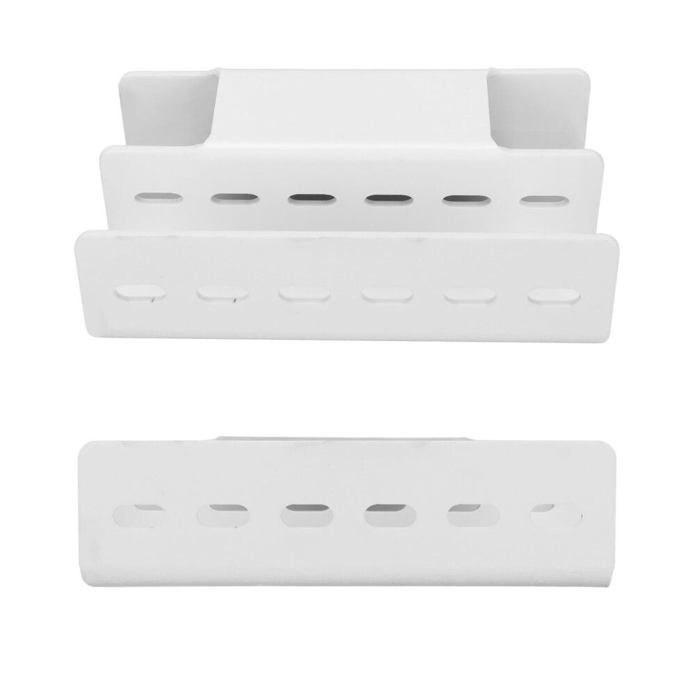 White 6 Holes Eyelash Extension Tweezer Holder Storage Eyelash Tweezer Stand Tool For Salon Home Use
