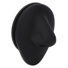 Modelo de nariz de silicona para entrenamiento de acupuntura negro 15cm simulación realista