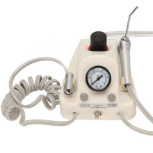 Turbine Unit Stainless Steel 2 Holes 2 Way Gas Control System Portable Turbine Machine Accessory