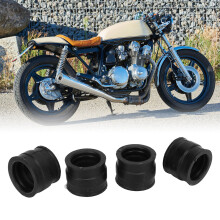 4 Stück Gummistiefel 35-37 mm CB650 RC03 1979-82 Schwarz