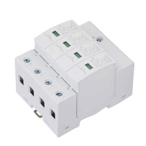 Surge Protective Device 100KA Voltage Protection Arrester Protector for Distribution Box 4P 385V 2