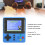 Handheld Game Console 3.0 Inch Color Screen Mini Game Console Support TV Connection Blue Single Player 4