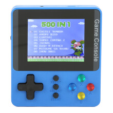 Consola de juegos portátil azul de 3,0 pulgadas, 1020 mAh, TV
