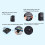 USB-Frontpanel 4-Port USB3.0 Eisen 102x94x25mm 6