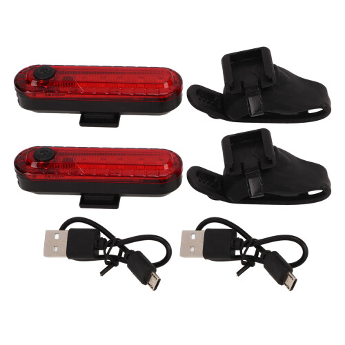 Universelles USB-Rücklicht-Set 330 mAh 7,5  2 cm 2 Stück 1