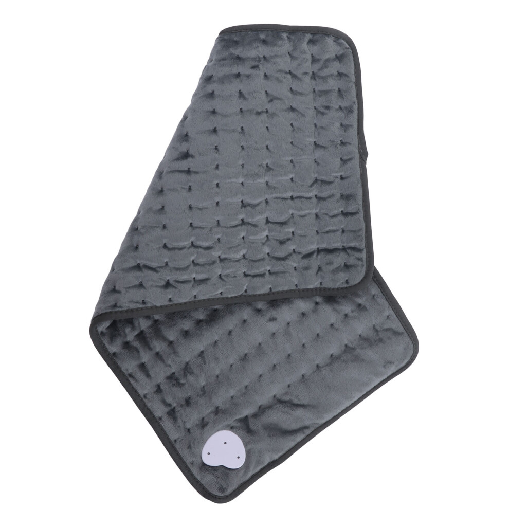 Heating Pad 6 Temperature Settings Fast Heating Electric Hot Heated Pad for Arms Neck Legs 23.6 X 11.8in Dark Grey US Plug 100â120V