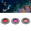 3er-Set Action3 Tauchfilter Pink Rot Lila 13