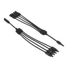 2 Stück Y-Verzweigung PV Parallel 1-4, 30 A, 50 cm, 1000 V
