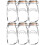 Kilner Kilner 6pcs Clip Top Round 1.5L Glass Jar Jam Coffee Storage Holder Kitchenware 1