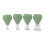 4 Stück Gesichts-Cupping-Set 6 x 6,7 cm Glas & PVC 2
