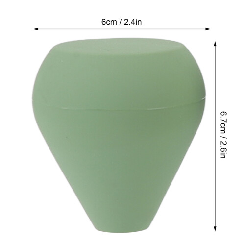 4 Stück Gesichts-Cupping-Set 6 x 6,7 cm Glas & PVC 2