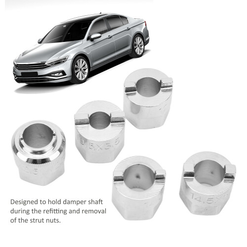5pcs Front Suspension Strut Nut Socket Tool Set Replacement for Mercedes‑Benz C‑Class W203 W209 CLK 2
