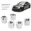 5pcs Front Suspension Strut Nut Socket Tool Set Replacement for Mercedes‑Benz C‑Class W203 W209 CLK 7