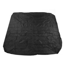 Funda antipolvo para bañera exterior 190 negro 210x210x30cm