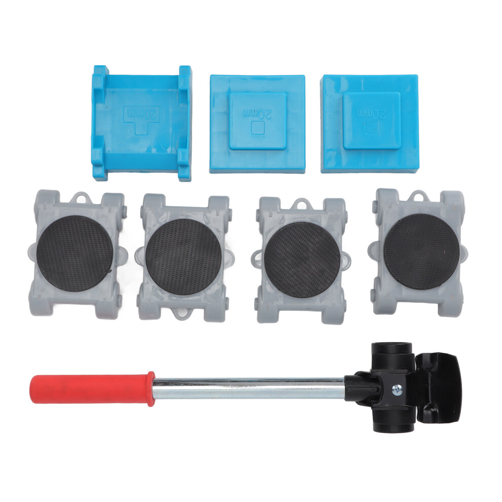 8pcs Furniture Mover Easy Moving 360 Degree Rotation Wheels Furniture Slides Kit for Heavy Loads Furniture-image-OPC-PHTJK9N-NEW