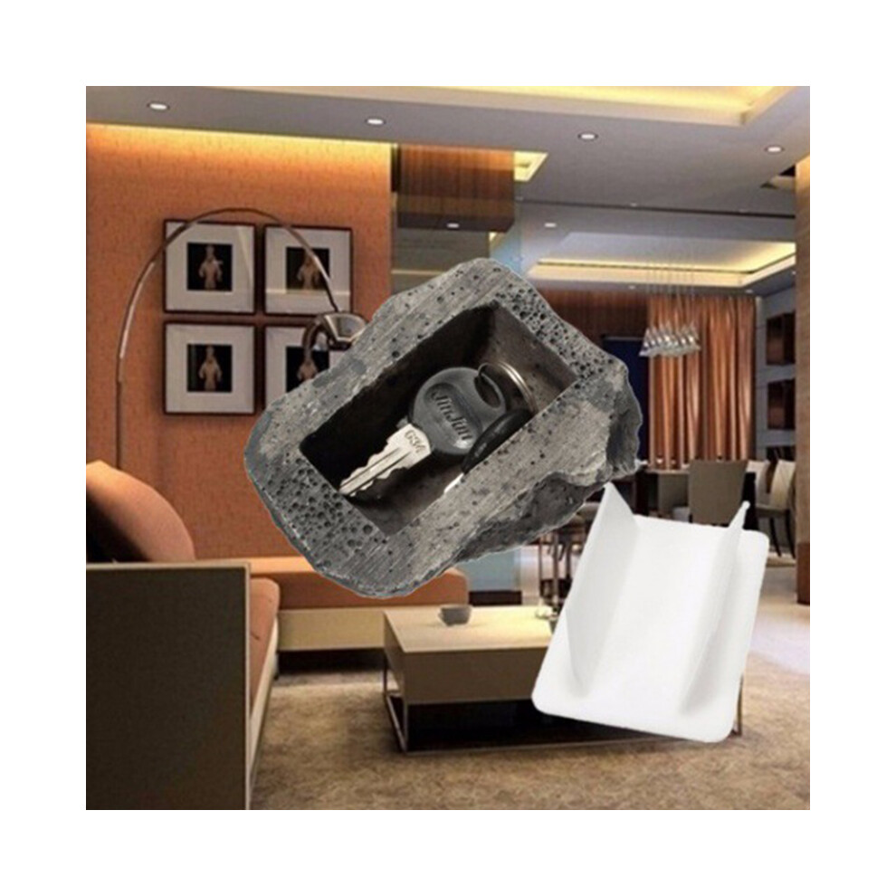 Fake Rock Key Hider Waterproof Dustproof Realistic Shape Safe Stone Key Box For Home Stone Models 4941319632956