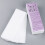 Papel depilatorio de algodón 19x6x5 cm blanco 100 piezas 8