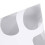 Blaues Silikon-Papier-Trichter-Set 150 Stück, 1210,5 cm 3
