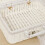 Weiße Größe M Rattan Gewebte Picknickbox Ringgriff 5