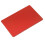 50 Stück Aluminium-Visitenkarten 54  86 mm Rot 13