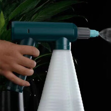 Elektrische Wasser Sprühflasche 1 L grün Kurzer Düsenkopf