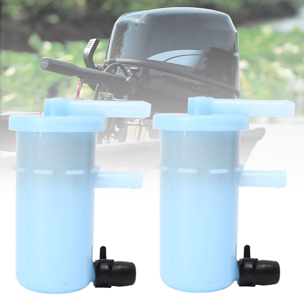 2Pcs Outboard Fuel Filter Accessory 15410Â87J30 Replacement For Suzuki 4 Stroke Df25 To Df140a 8731319635349
