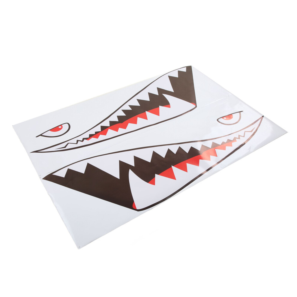 Shark Mouth Teeth Decal Lightweight Car Exterior Side Door Sticker For Truck Van Boat 8471319636198